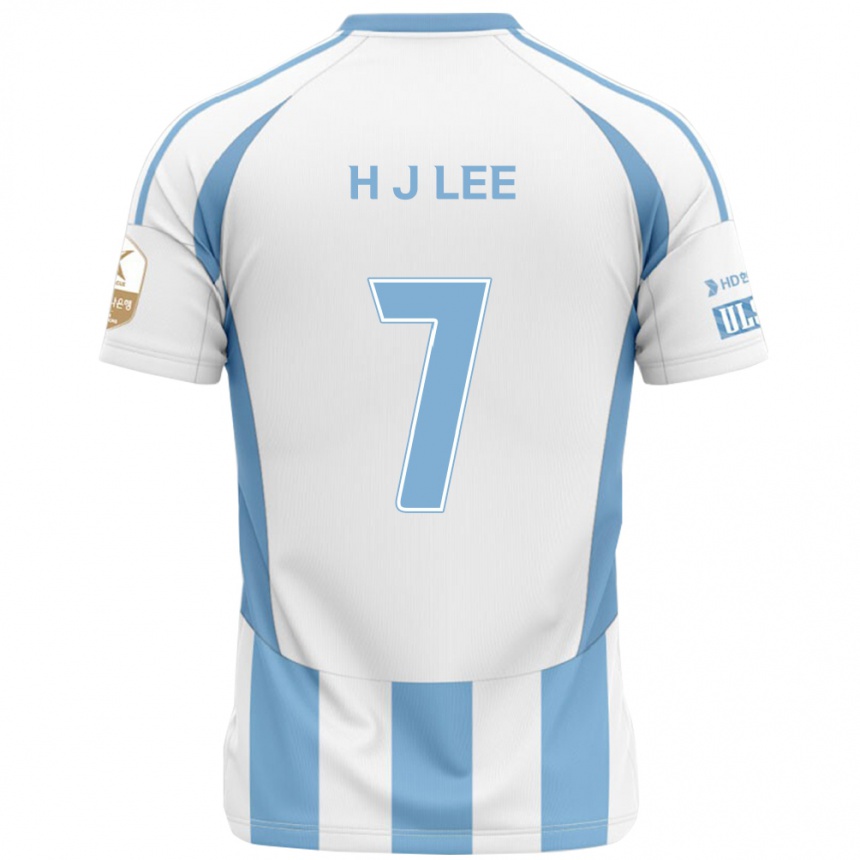 ילדים כדורגל Jae-Hun Lee #7 כחול מלכותי צהוב הרחק ג'רזי 2025/26