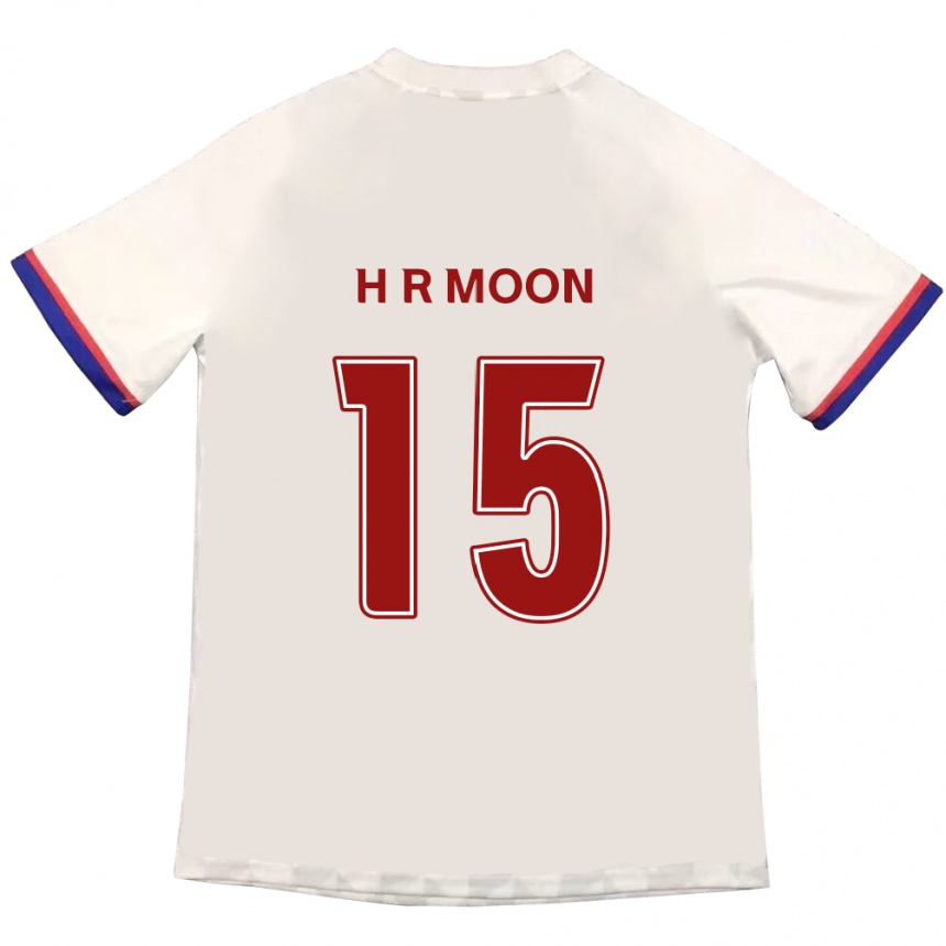 ילדים כדורגל Ha-Rang Moon #15 כחול מלכותי אדום הרחק ג'רזי 2025/26