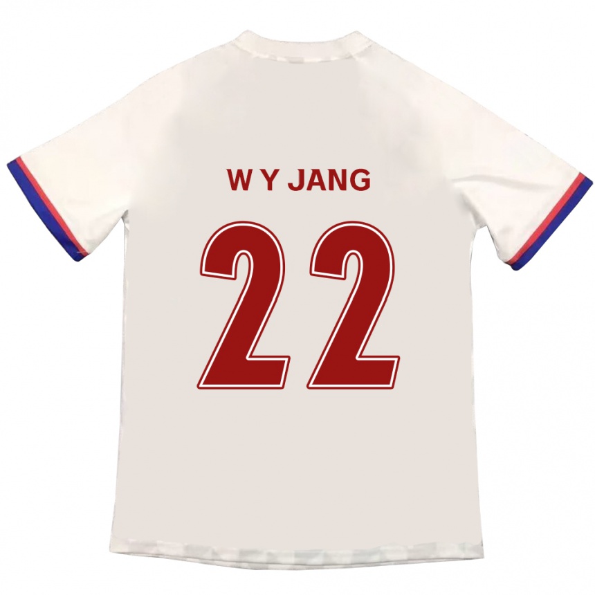 ילדים כדורגל Young-Woo Jang #22 כחול מלכותי אדום הרחק ג'רזי 2025/26