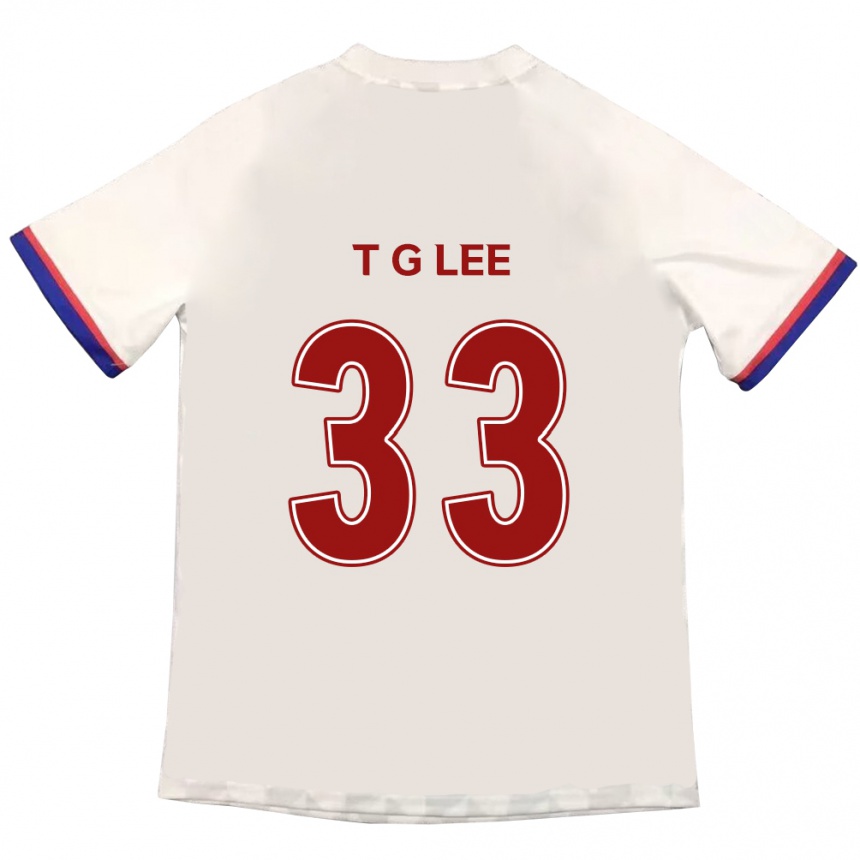 ילדים כדורגל Taek-Geun Lee #33 כחול מלכותי אדום הרחק ג'רזי 2025/26
