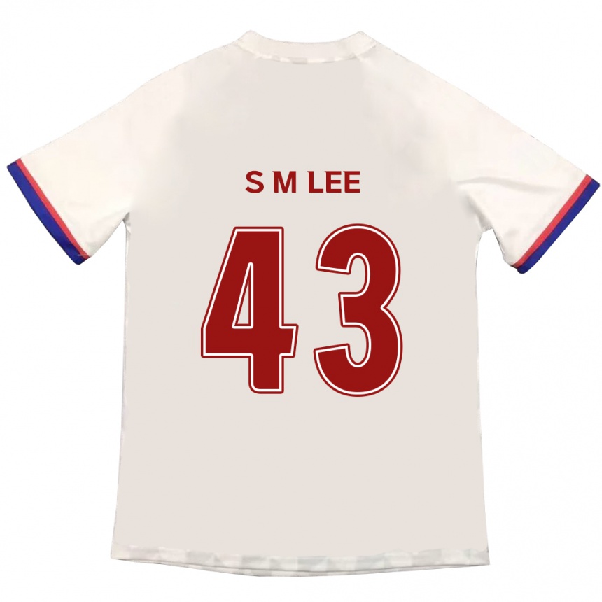 ילדים כדורגל Si-Myeong Lee #43 כחול מלכותי אדום הרחק ג'רזי 2025/26