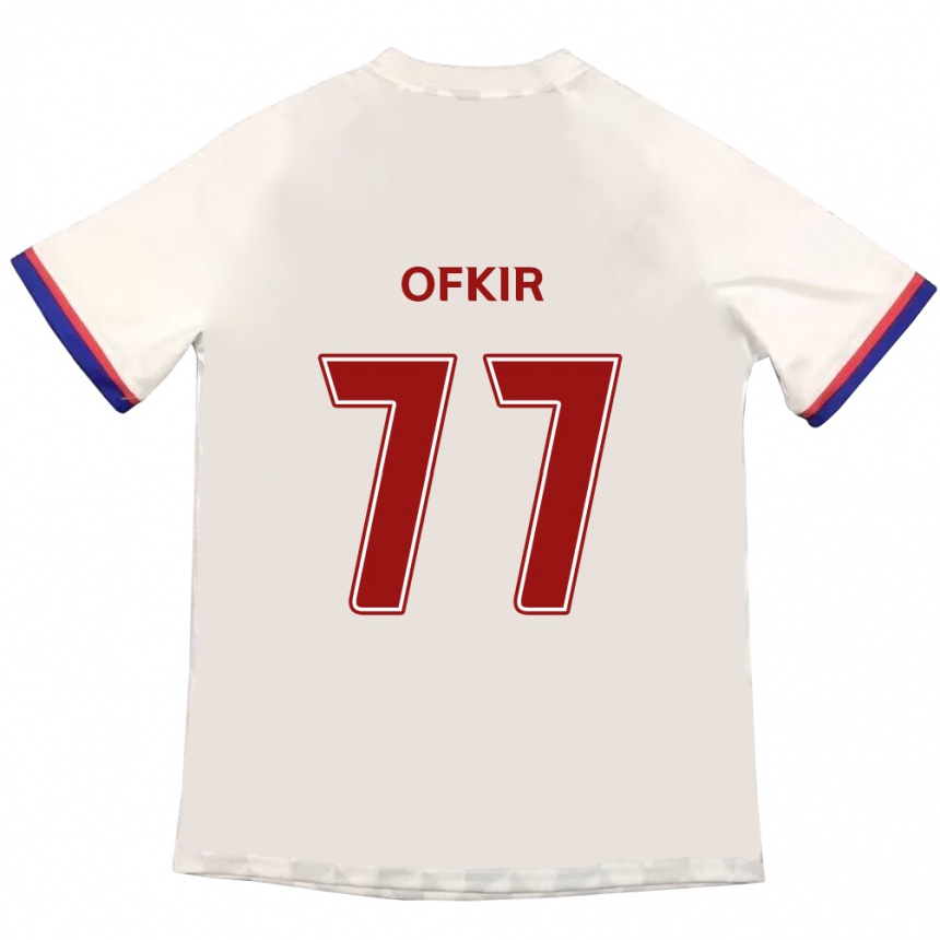 ילדים כדורגל מוחמד אופקיר #77 כחול מלכותי אדום הרחק ג'רזי 2025/26