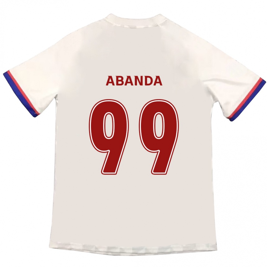 ילדים כדורגל Leroy Abanda #99 כחול מלכותי אדום הרחק ג'רזי 2025/26