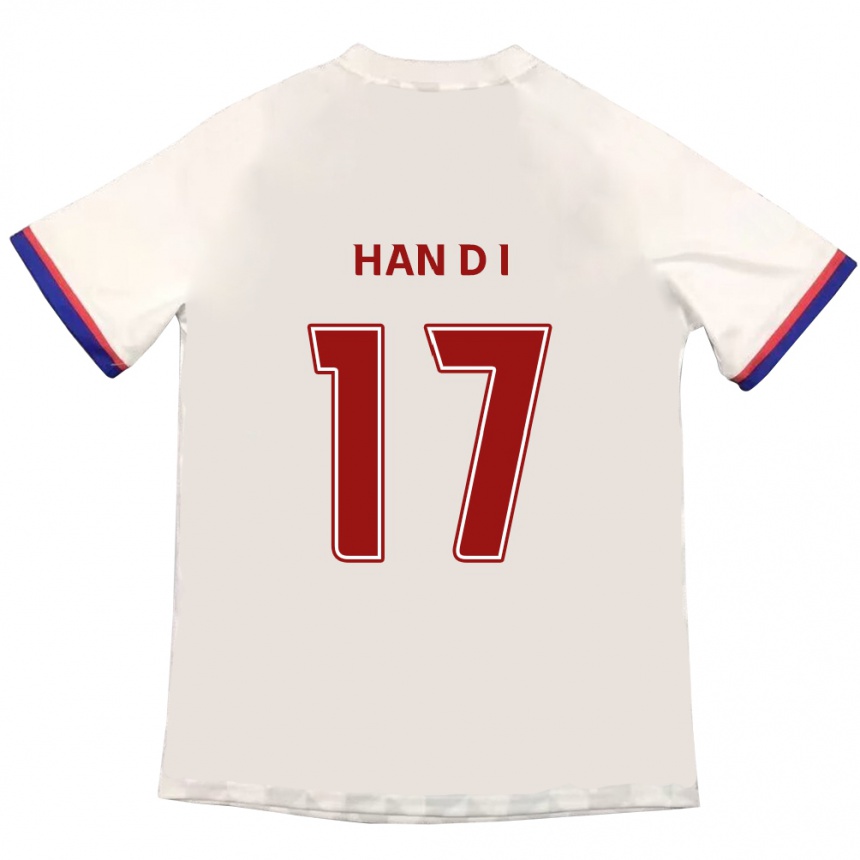 ילדים כדורגל Han Da-In #17 כחול מלכותי אדום הרחק ג'רזי 2025/26