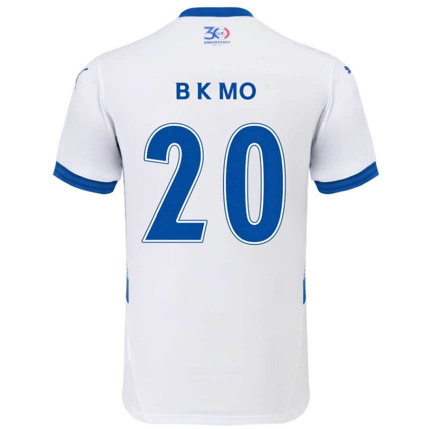 ילדים כדורגל Kyung-Bin Mo #20 כחול מלכותי לבן הרחק ג'רזי 2025/26