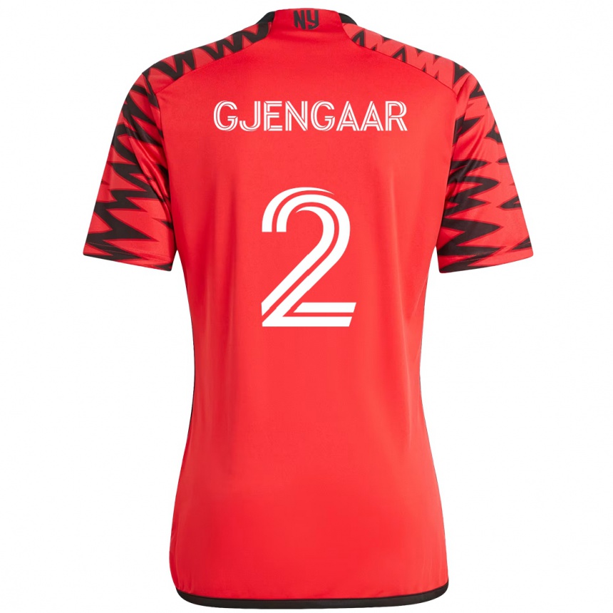 גברים כדורגל Dennis Gjengaar #2 בז' שחור ג'רזי ביתית 2025/26