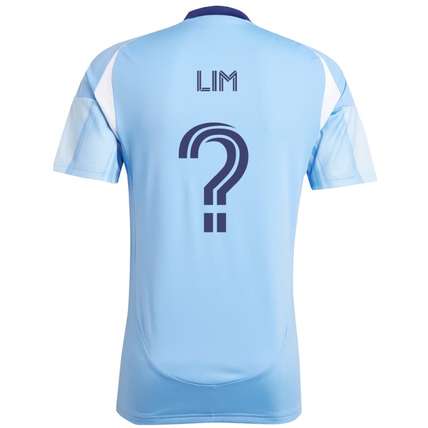 גברים כדורגל Evan Lim #0 שחור כחול כתום ג'רזי ביתית 2025/26