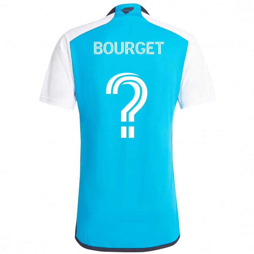 גברים כדורגל Sebastian Bourget #0 שחור לבן ג'רזי ביתית 2025/26