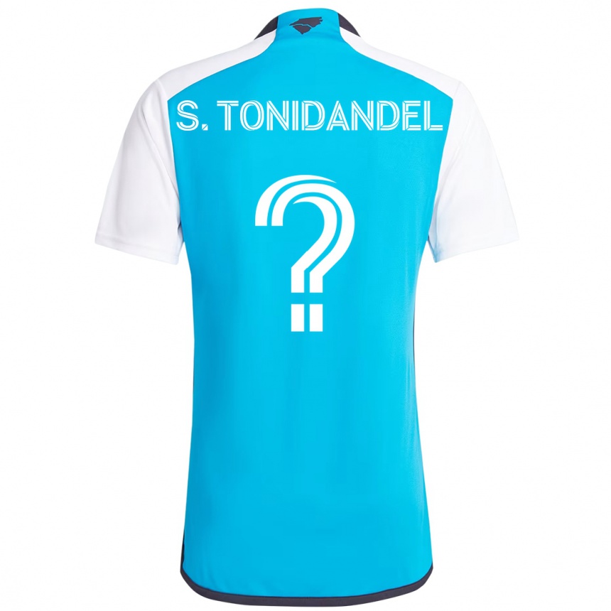 גברים כדורגל Simon Tonidandel #0 שחור לבן ג'רזי ביתית 2025/26