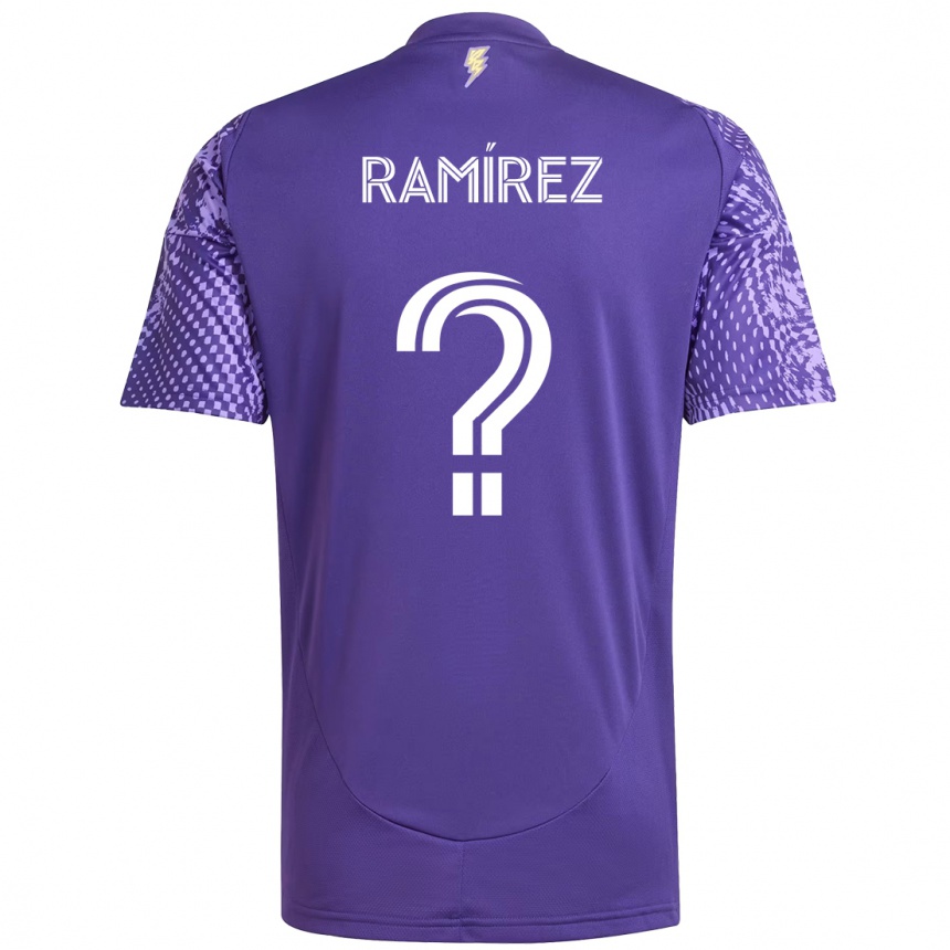 גברים כדורגל Jacob Ramírez #0 לבן סגול ג'רזי ביתית 2025/26