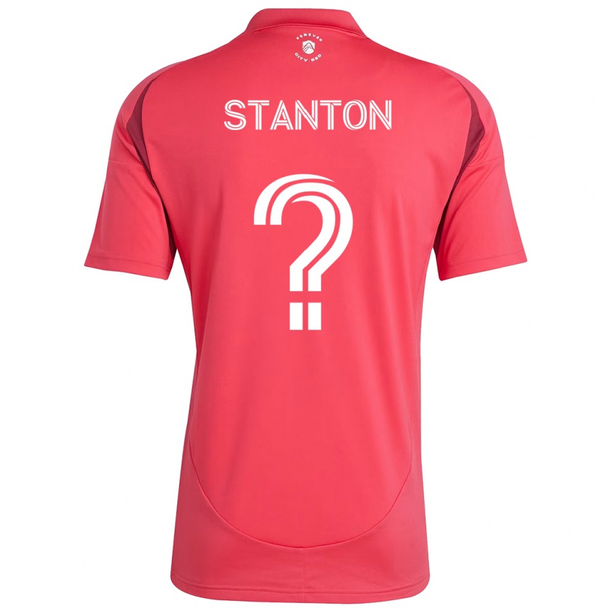 גברים כדורגל Zachary Stanton #0 לבן מג'נטה ג'רזי ביתית 2025/26