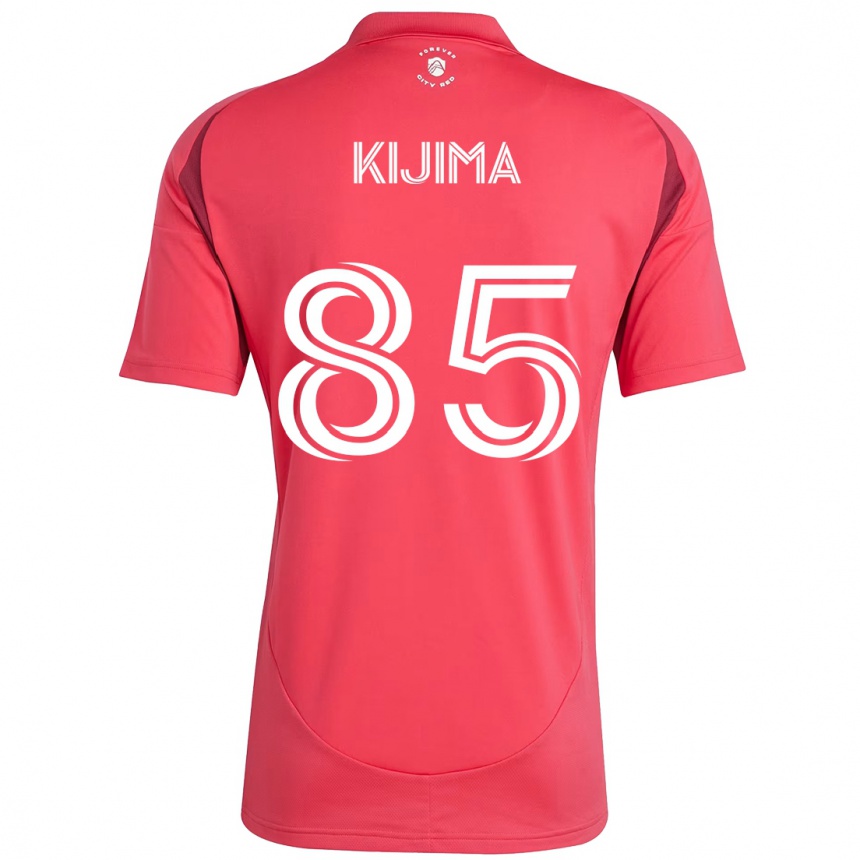 גברים כדורגל Hosei Kijima #85 לבן מג'נטה ג'רזי ביתית 2025/26
