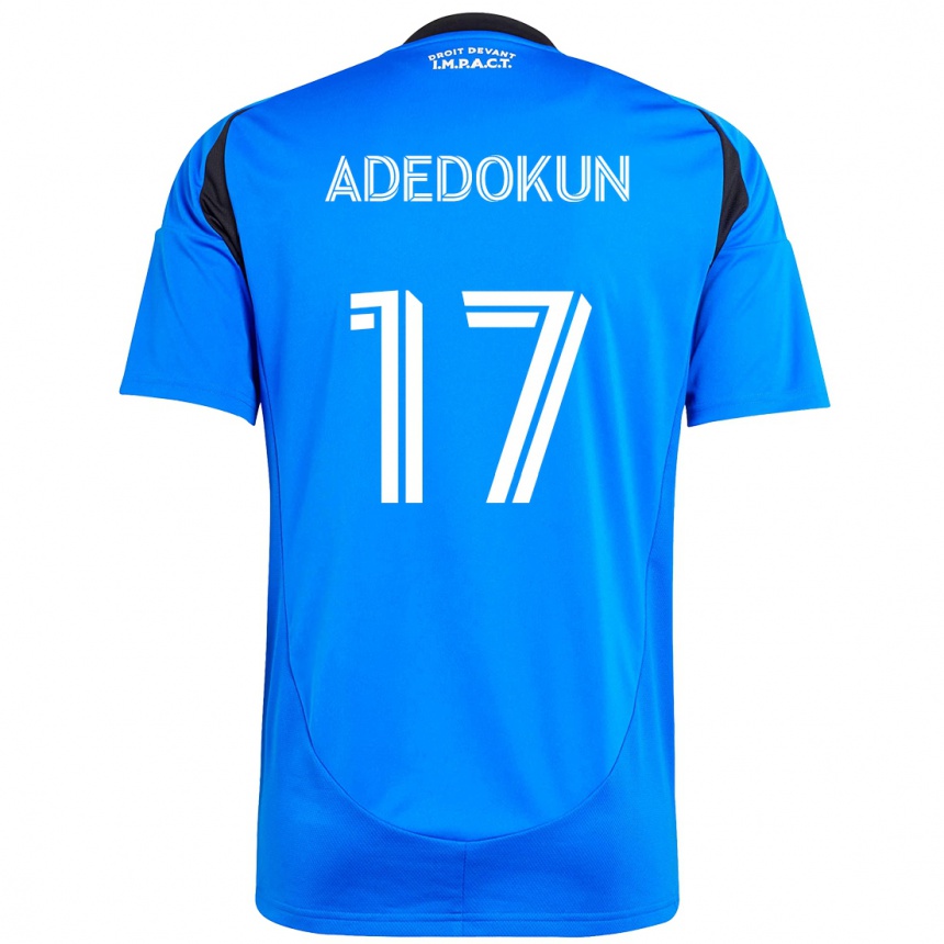 גברים כדורגל Michael Adedokun #17 תכלת שמיים כחול כהה ג'רזי ביתית 2025/26