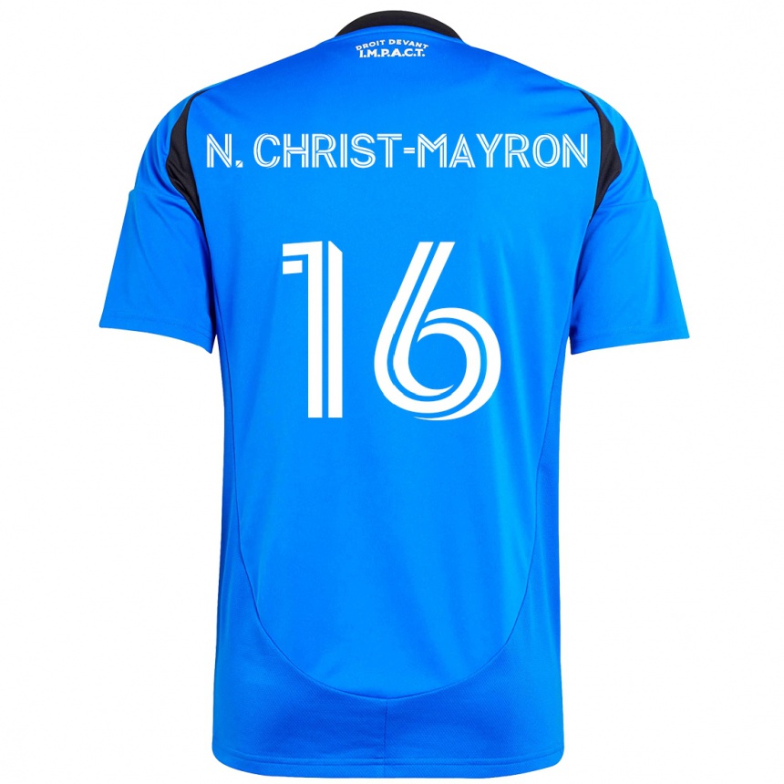 גברים כדורגל Brou Aya N\'Ta Christ-Mayron #16 תכלת שמיים כחול כהה ג'רזי ביתית 2025/26