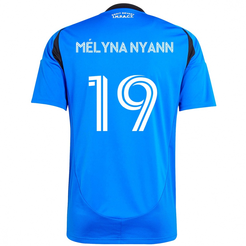 גברים כדורגל Alexis Mélyna Nyann #19 תכלת שמיים כחול כהה ג'רזי ביתית 2025/26