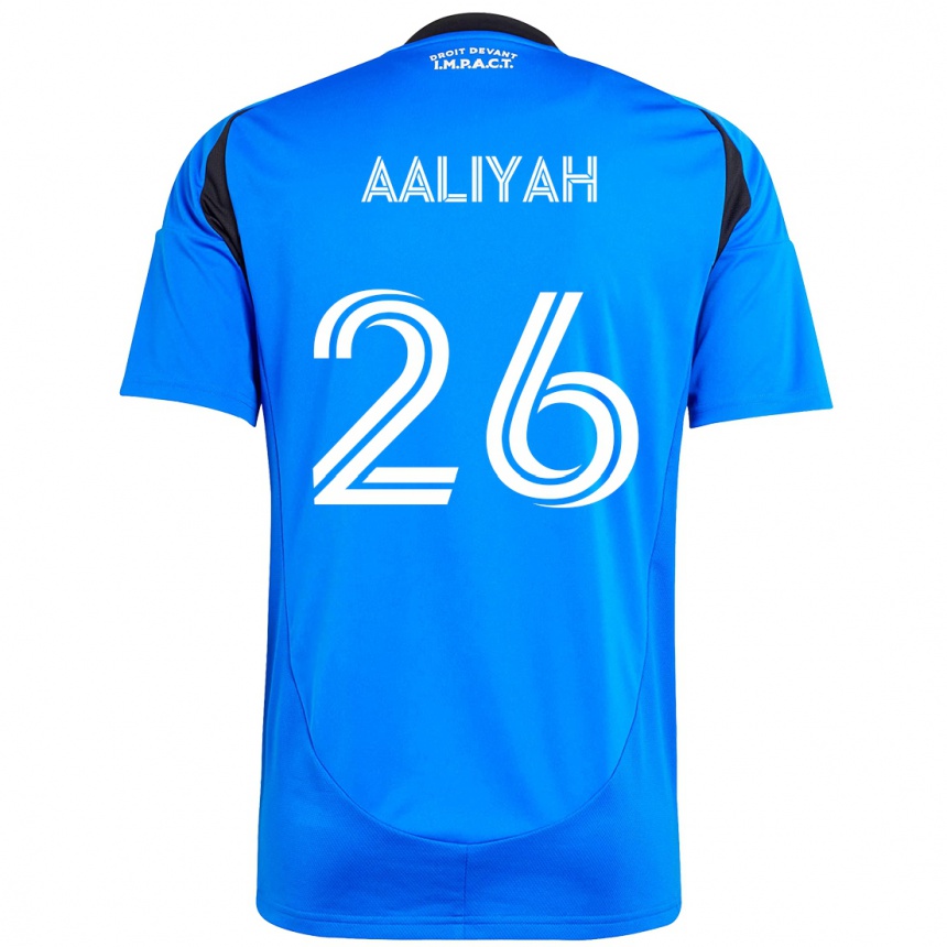 גברים כדורגל Picquet Aaliyah #26 תכלת שמיים כחול כהה ג'רזי ביתית 2025/26