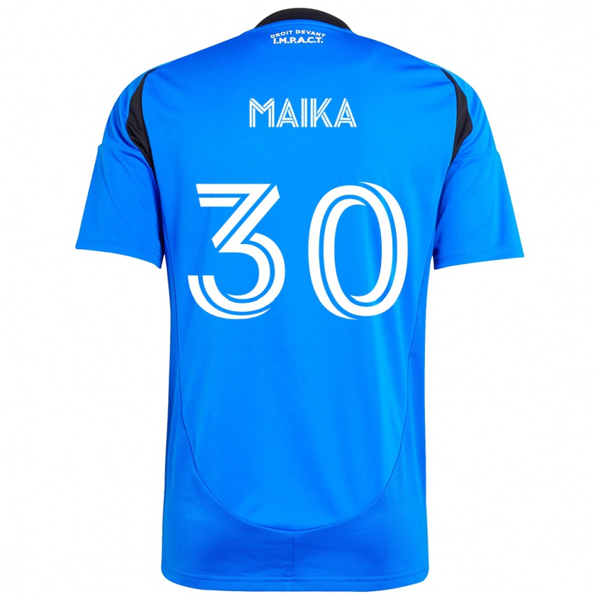גברים כדורגל Valcourt Maika #30 תכלת שמיים כחול כהה ג'רזי ביתית 2025/26