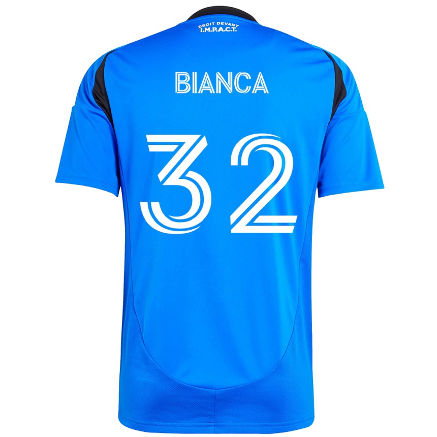 גברים כדורגל Hanisch Bianca #32 תכלת שמיים כחול כהה ג'רזי ביתית 2025/26