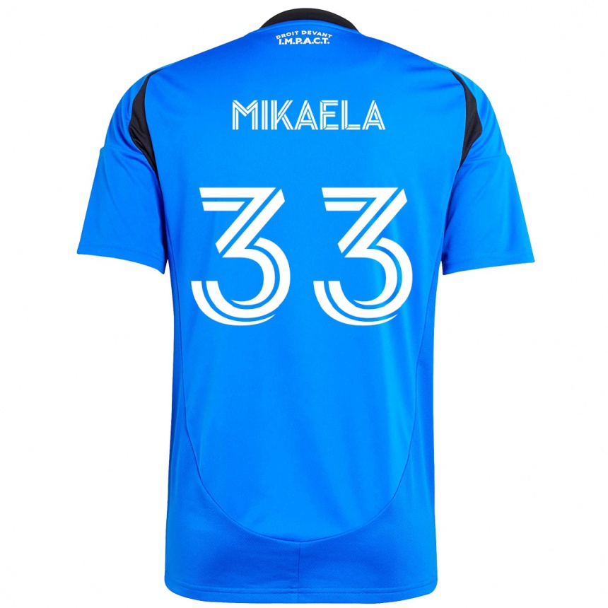 גברים כדורגל Aitken Mikaela #33 תכלת שמיים כחול כהה ג'רזי ביתית 2025/26