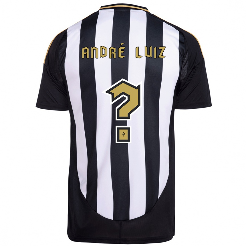 גברים כדורגל André Luiz #0 לבן פנינה ג'רזי ביתית 2025/26