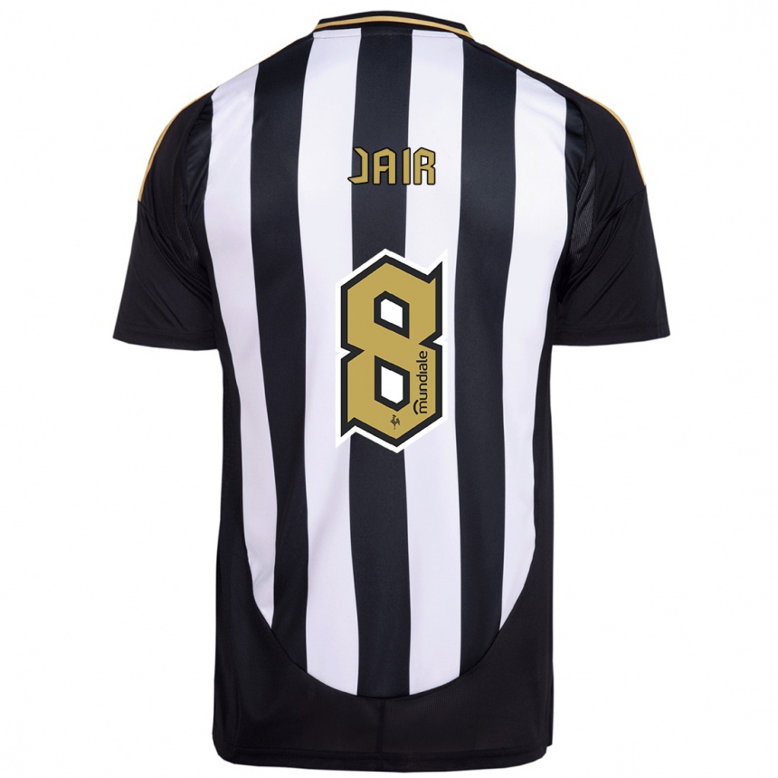 גברים כדורגל Jair #8 לבן פנינה ג'רזי ביתית 2025/26