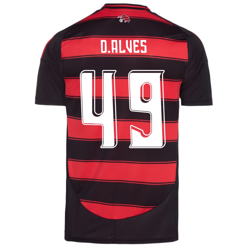 גברים כדורגל Dyogo Alves #49 לבן אדום ג'רזי ביתית 2025/26