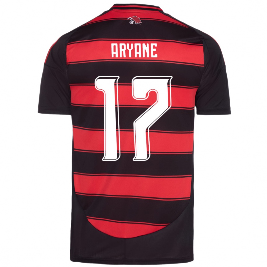 גברים כדורגל Aryane #17 לבן אדום ג'רזי ביתית 2025/26