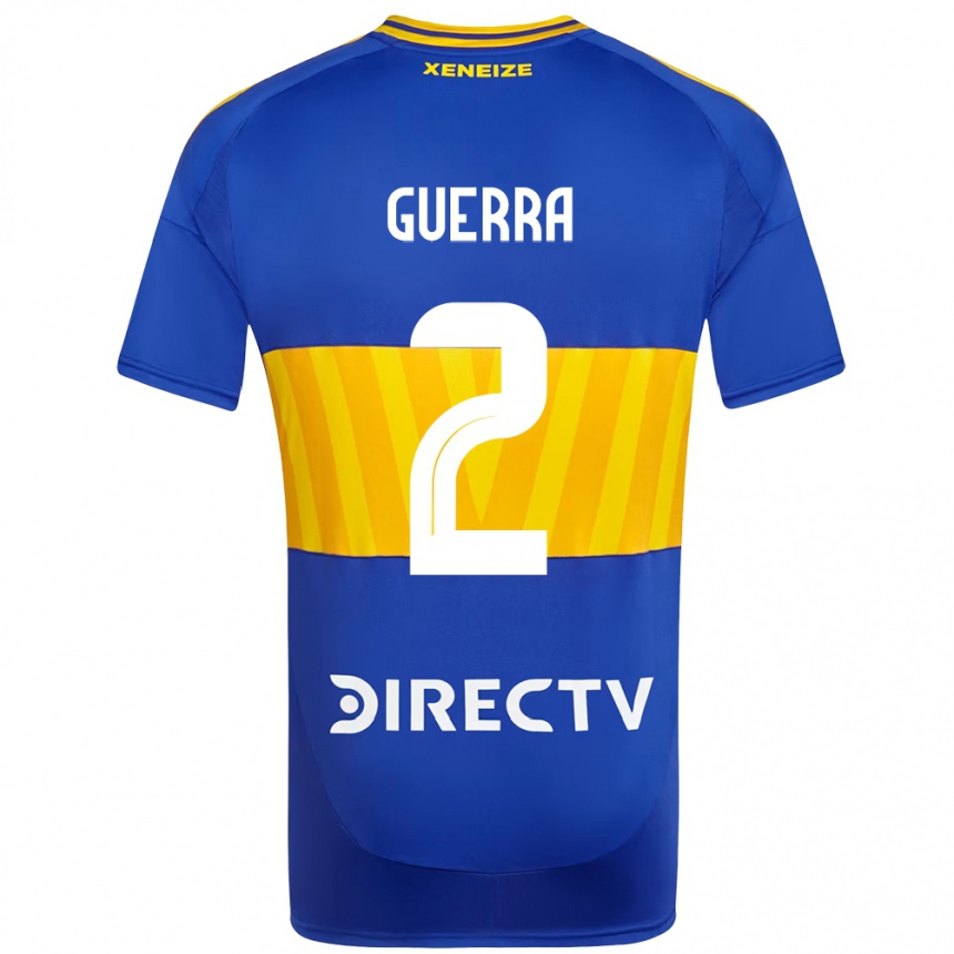גברים כדורגל Maylen Guerra #2 כחול מלכותי צהוב ג'רזי ביתית 2025/26