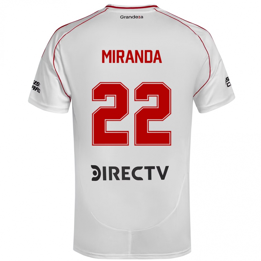 גברים כדורגל Morena Miranda #22 בורדו מג'נטה ג'רזי ביתית 2025/26