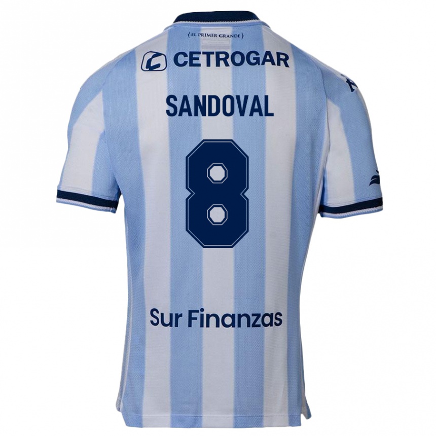 גברים כדורגל Micaela Sandoval #8 כחול כהה ג'רזי ביתית 2025/26