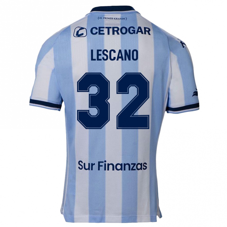 גברים כדורגל Macarena Lescano #32 כחול כהה ג'רזי ביתית 2025/26