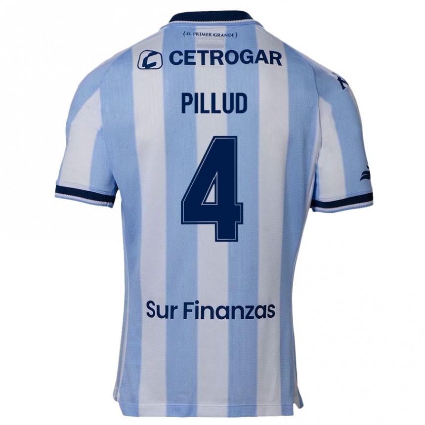גברים כדורגל Ivan Pillud #4 כחול כהה ג'רזי ביתית 2025/26