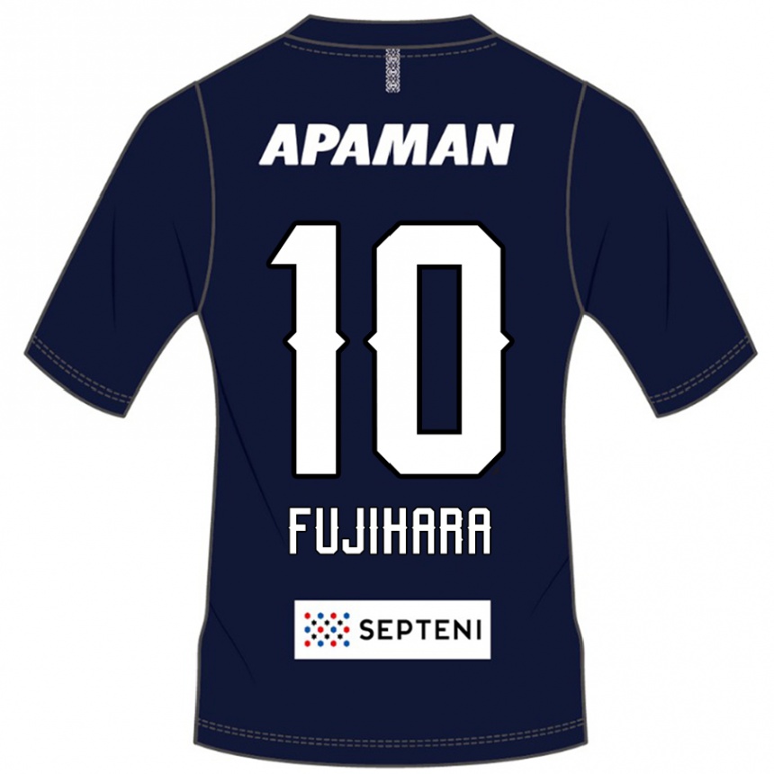 גברים כדורגל Naoatsu Fujihara #10 אפור בהיר ג'רזי ביתית 2025/26