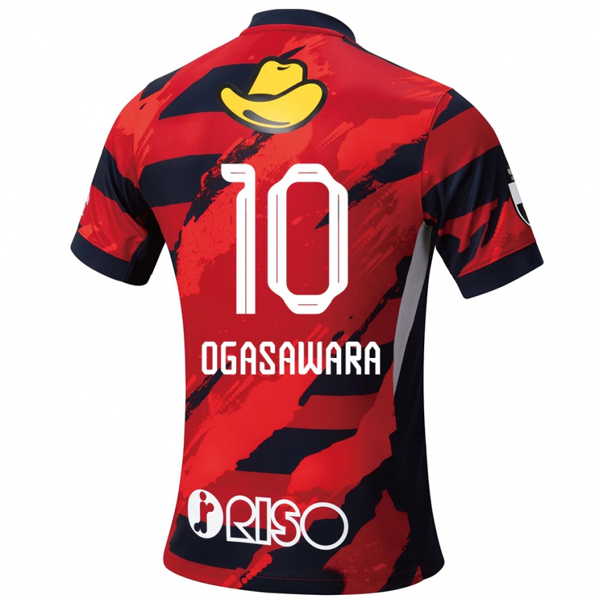 גברים כדורגל Shoma Ogasawara #10 לבן שחור ג'רזי ביתית 2025/26