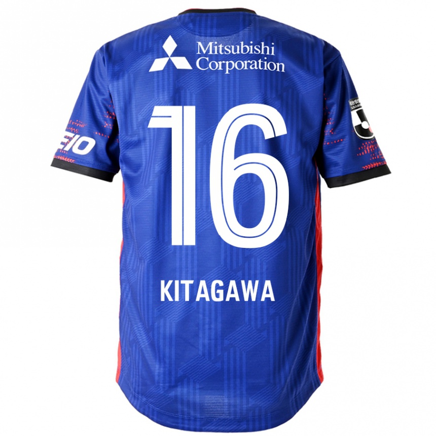 גברים כדורגל Rento Kitagawa #16 לבן שחור ג'רזי ביתית 2025/26