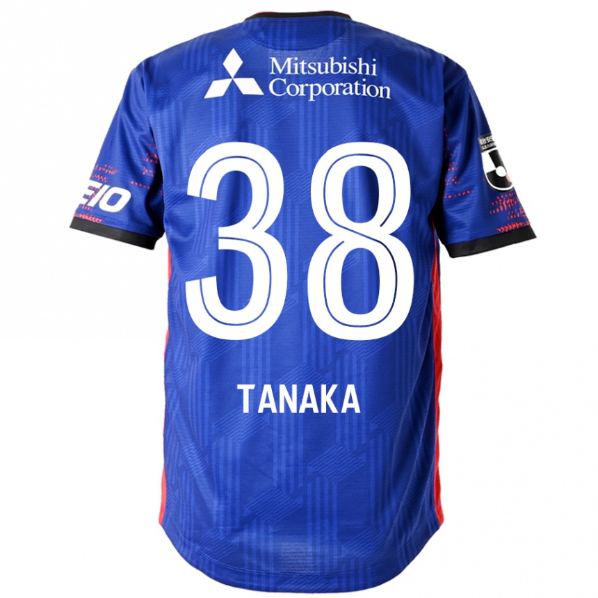 גברים כדורגל Kio Tanaka #38 לבן שחור ג'רזי ביתית 2025/26