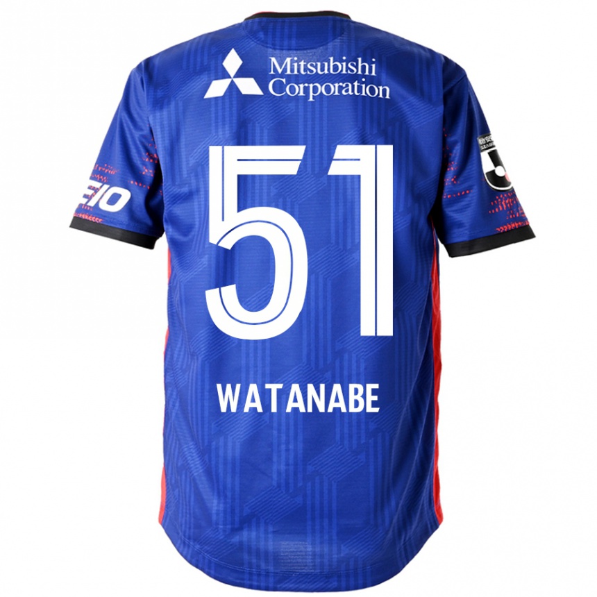 גברים כדורגל Matthew Watanabe #51 לבן שחור ג'רזי ביתית 2025/26