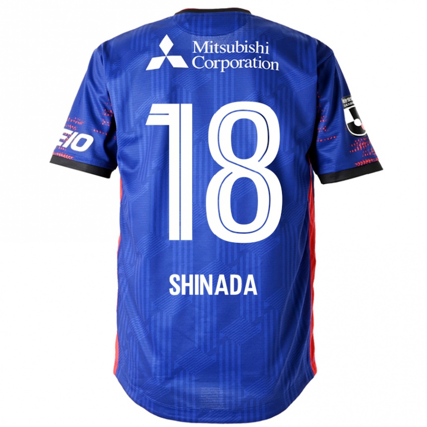 גברים כדורגל Manato Shinada #18 לבן שחור ג'רזי ביתית 2025/26