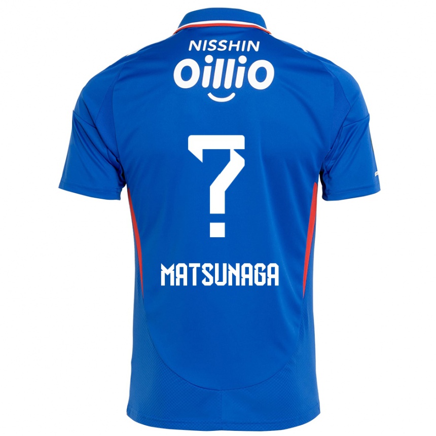 גברים כדורגל Kaito Matsunaga #0 כחול מלכותי לבן ג'רזי ביתית 2025/26