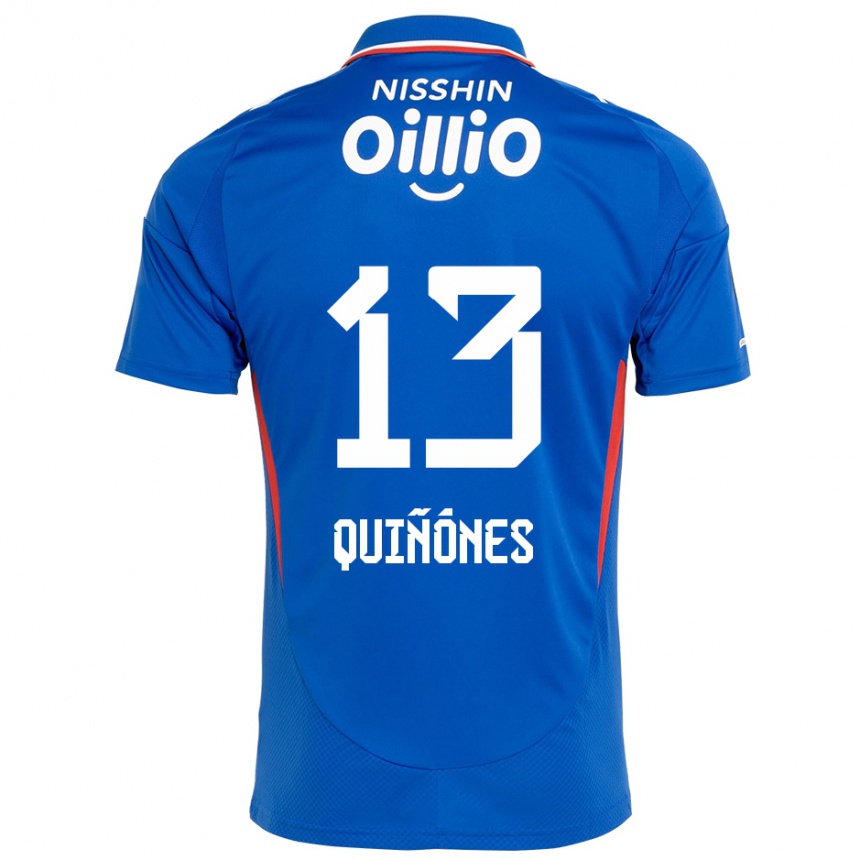 גברים כדורגל Jeison Quiñónes #13 כחול מלכותי לבן ג'רזי ביתית 2025/26