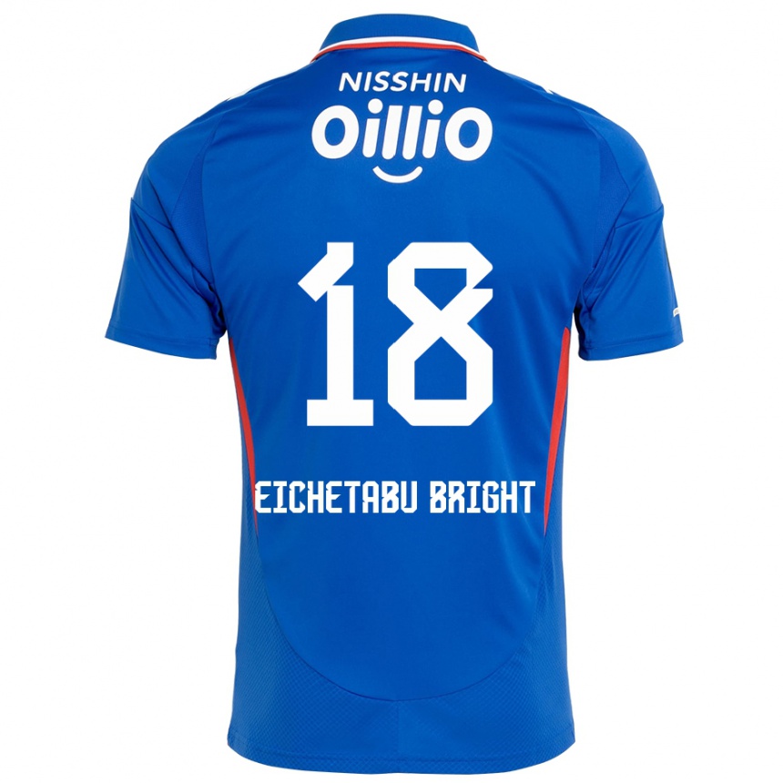 גברים כדורגל Kai Eichetabu Bright #18 כחול מלכותי לבן ג'רזי ביתית 2025/26