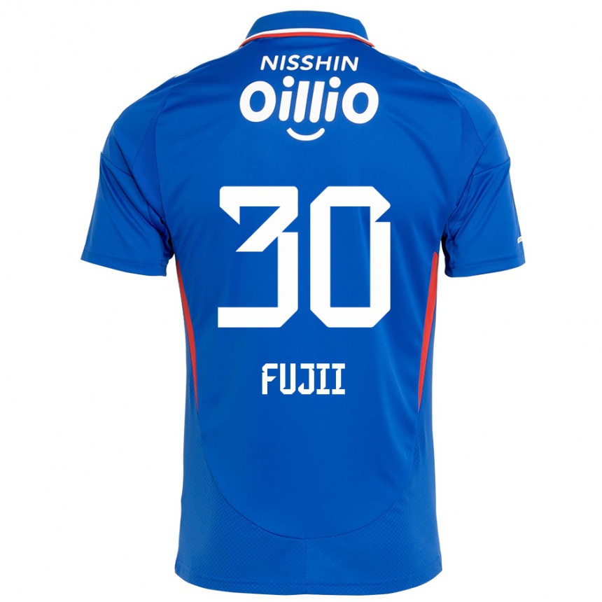 גברים כדורגל Shota Fujii #30 כחול מלכותי לבן ג'רזי ביתית 2025/26