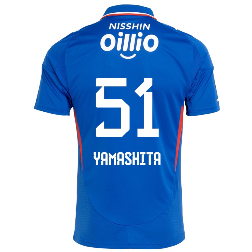 גברים כדורגל Shoma Yamashita #51 כחול מלכותי לבן ג'רזי ביתית 2025/26