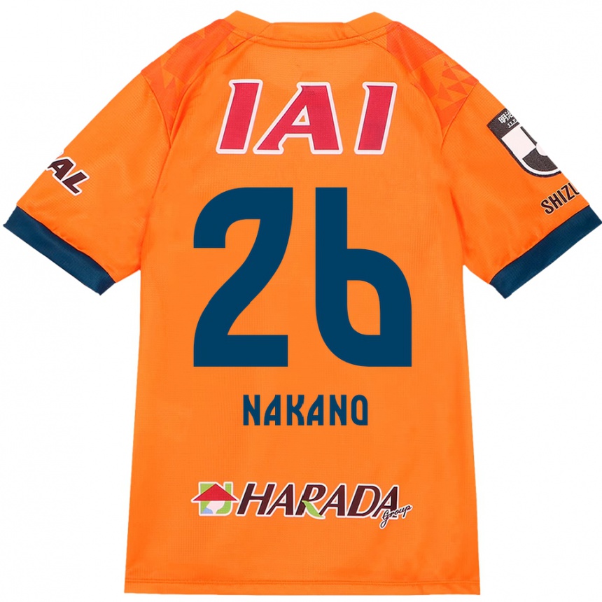גברים כדורגל Takeru Nakano #26 לבן כחול מלכותי ג'רזי ביתית 2025/26