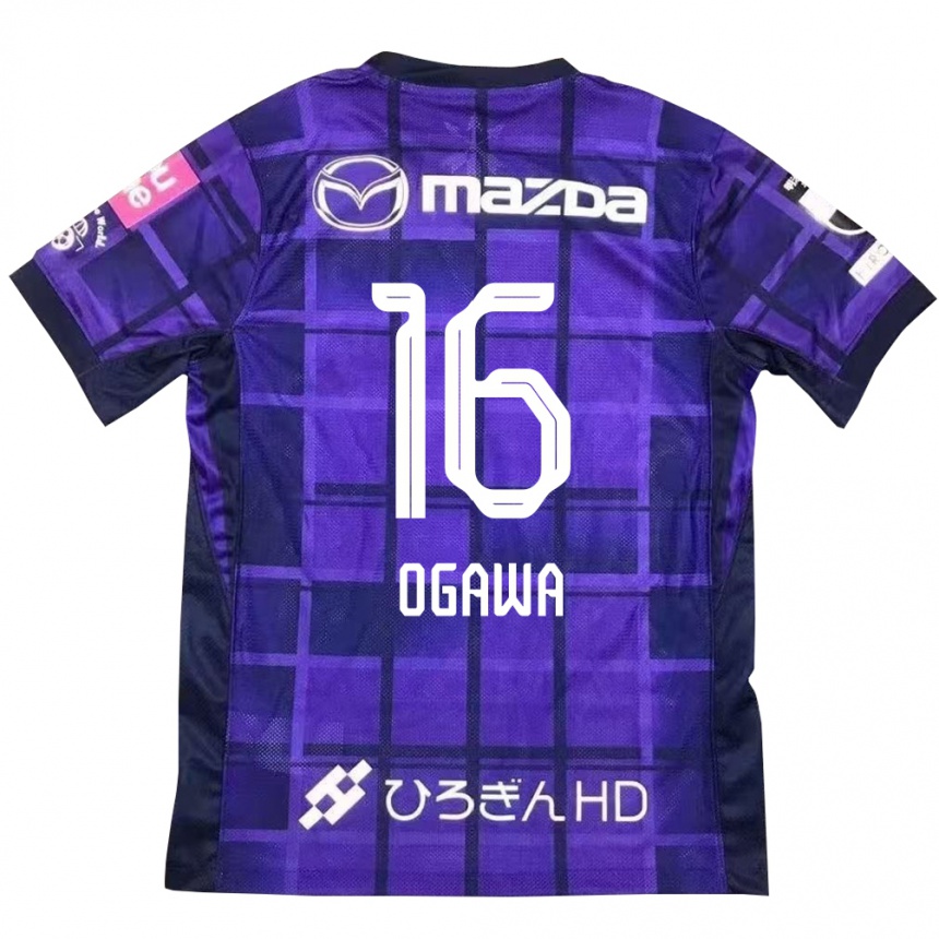 גברים כדורגל Hikaru Ogawa #16 לבן כתום ג'רזי ביתית 2025/26