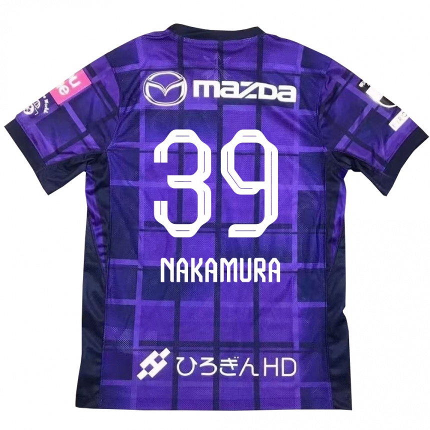 גברים כדורגל Sota Nakamura #39 לבן כתום ג'רזי ביתית 2025/26