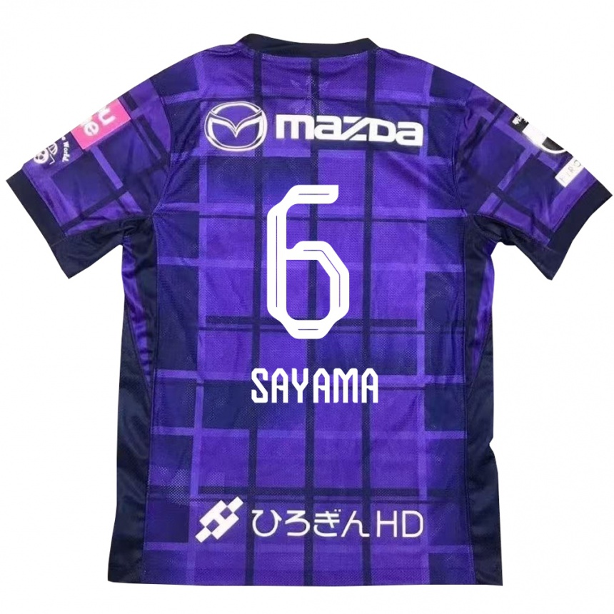 גברים כדורגל Momoko Sayama #6 לבן כתום ג'רזי ביתית 2025/26
