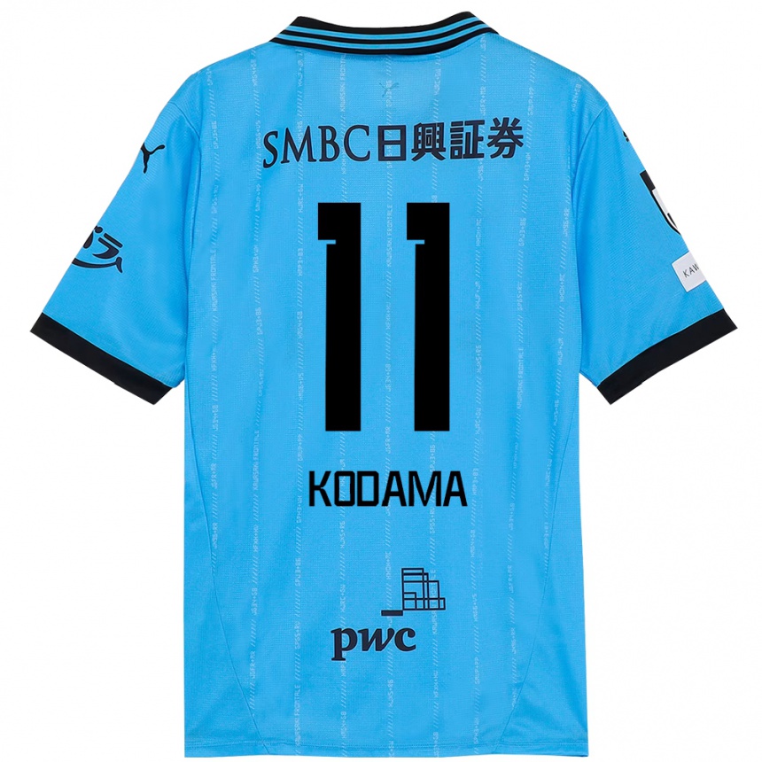 גברים כדורגל Shotaro Kodama #11 לבן תכלת שמיים ג'רזי ביתית 2025/26