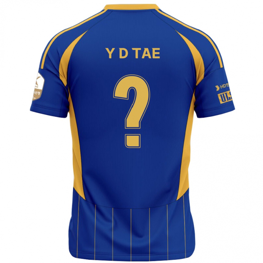 גברים כדורגל Do-Yoon Tae #0 לבן תכלת שמיים ג'רזי ביתית 2025/26