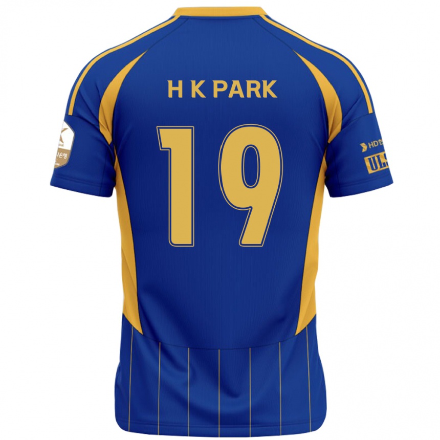 גברים כדורגל Kang-Hyun Park #19 לבן תכלת שמיים ג'רזי ביתית 2025/26